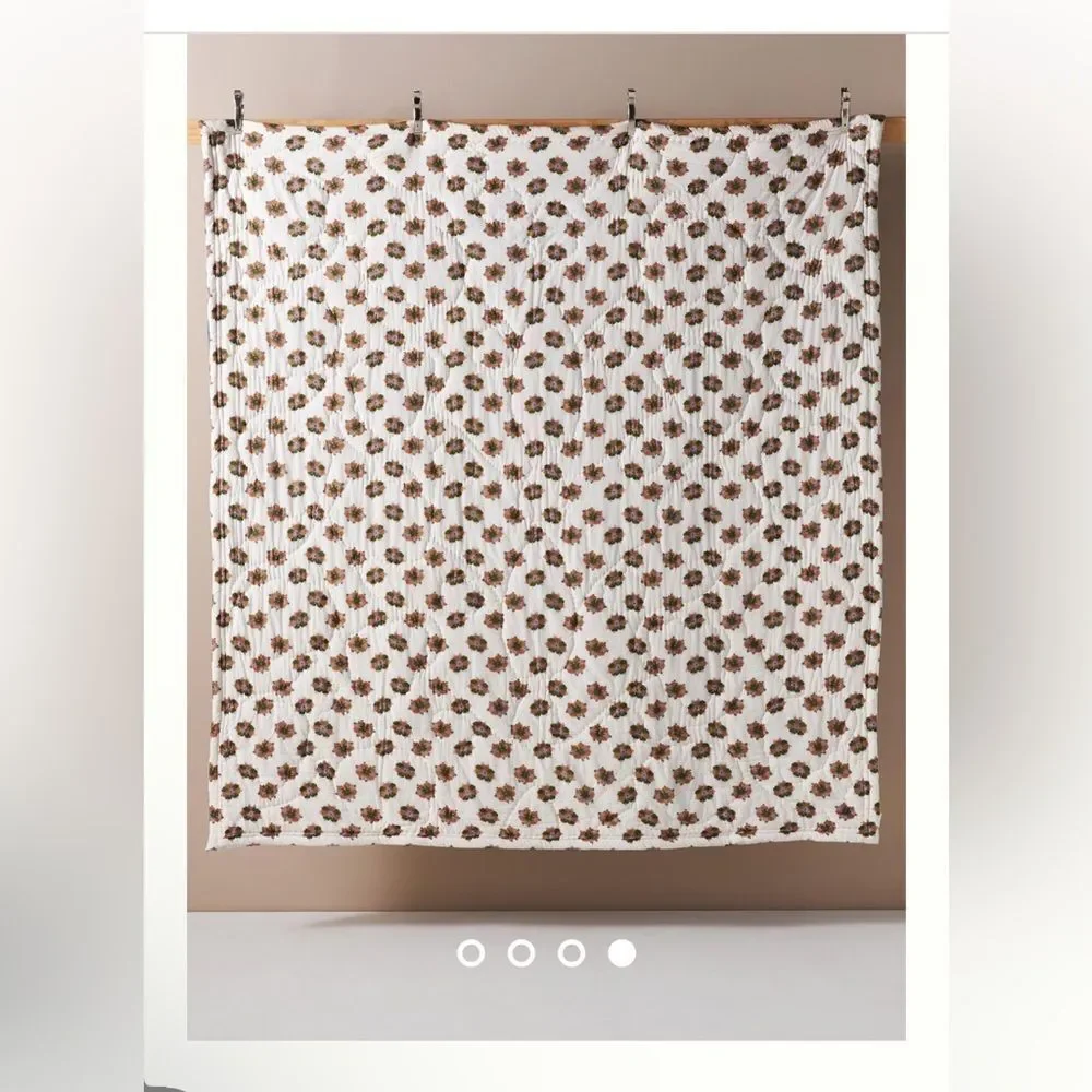 Gertrude Handcrafted Quilt By Anthropologie King Quilt size: 104” x 96”